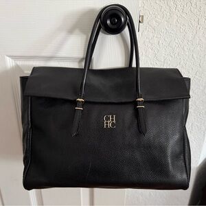 Carolina Herrera Black Satchel